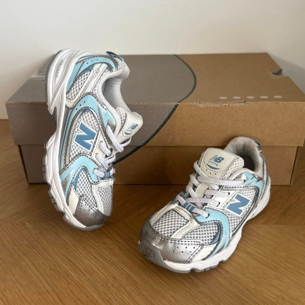 New Balance 530 Blue/White Toddler Sneakers- SZ 10 C